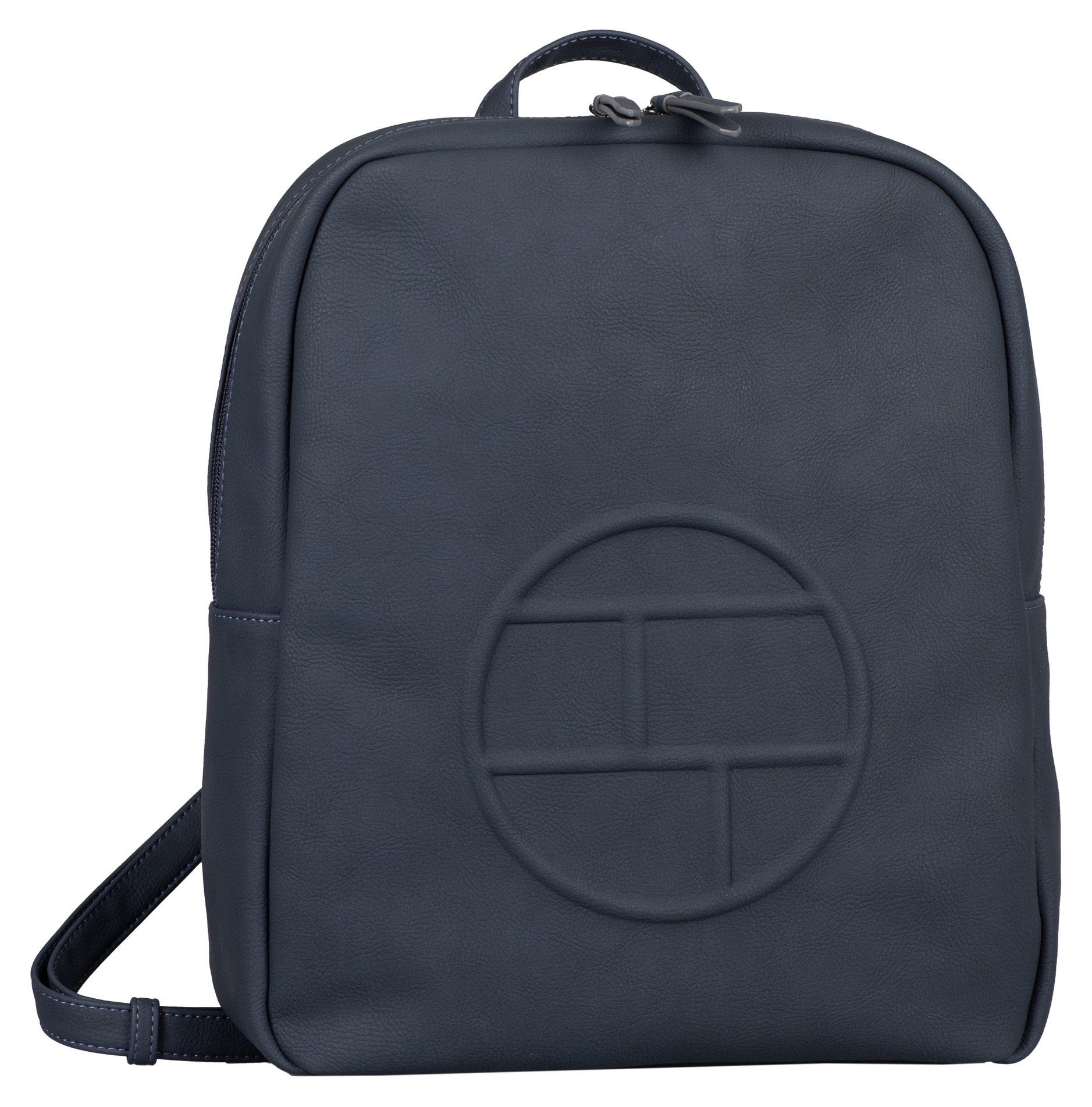 TOM TAILOR Cityrucksack ROSABEL Backpack M, mit TH-Logo vorne dunkelblau