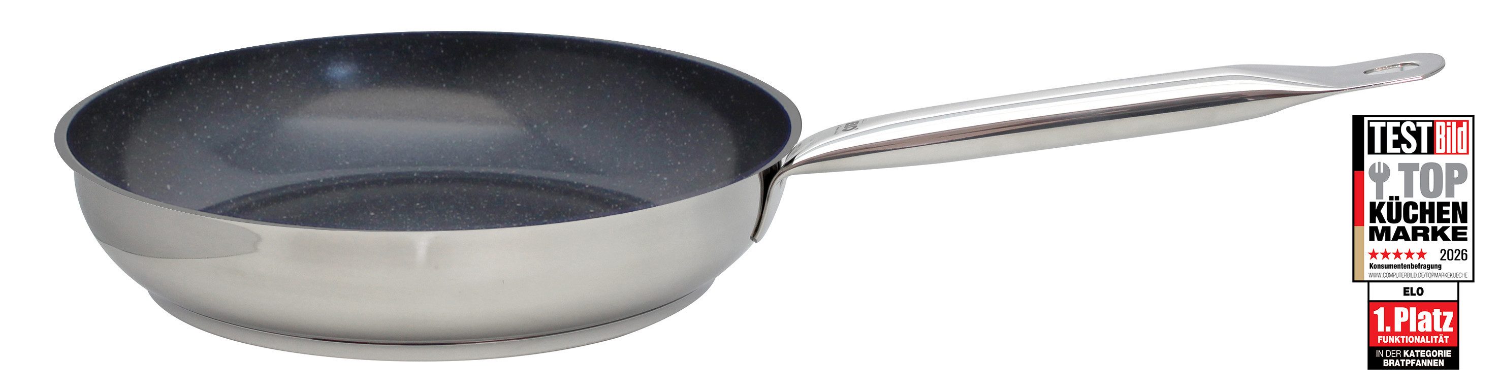 Elo Bratpfanne Profi Therm, Edelstahl 18/8 (1-tlg), Induktion