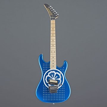 Kramer Guitars E-Gitarre, Baretta Custom Graphics "White Lotus" V2 - E-Gitarre