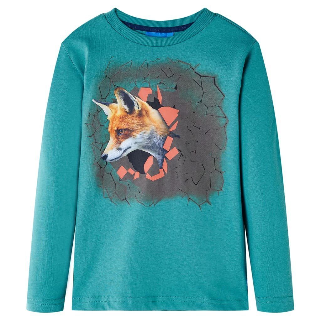 Langarmshirt Kinder-Langarmshirt Dunkelblau 104