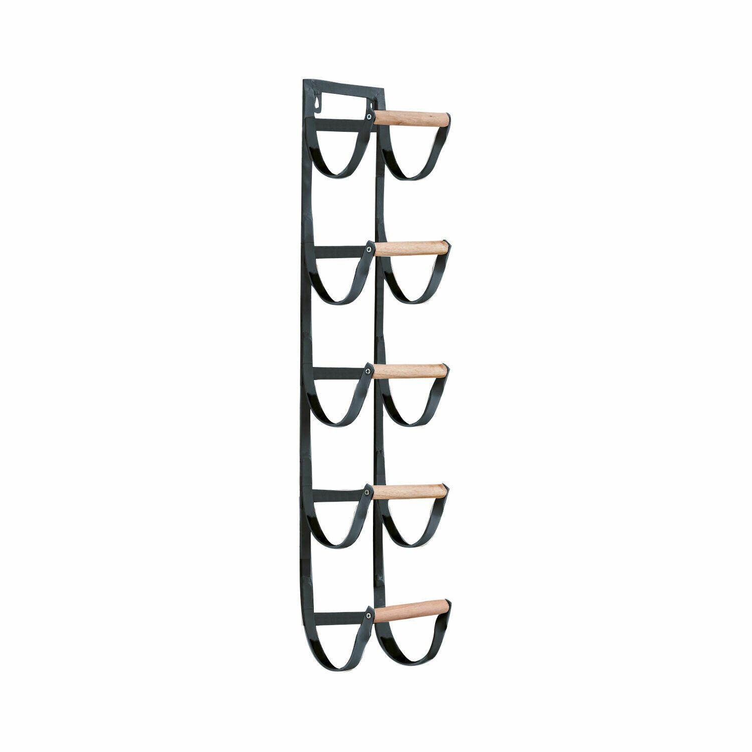 Mirabeau Weinregal Wandorganizer Utica schwarz