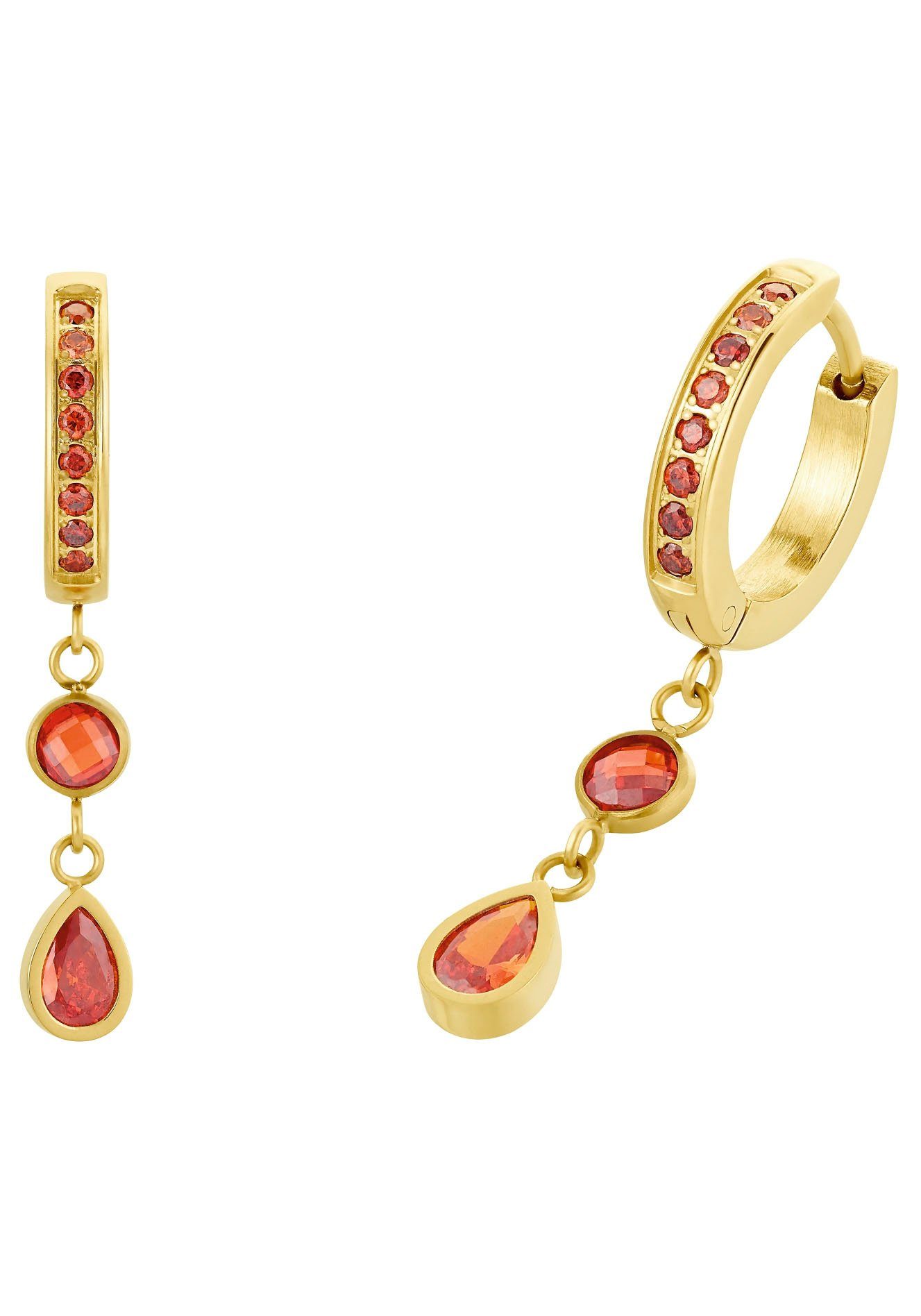 Amor Paar Creolen, mit Zirkonia (synth). € 36,00