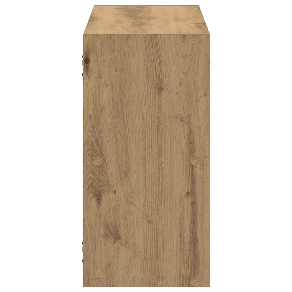 vidaXL Regal Wandregal Artisan-Eiche 100x25x50 cm Holzwerkstoff, 1-tlg. – Bild 4 von 5