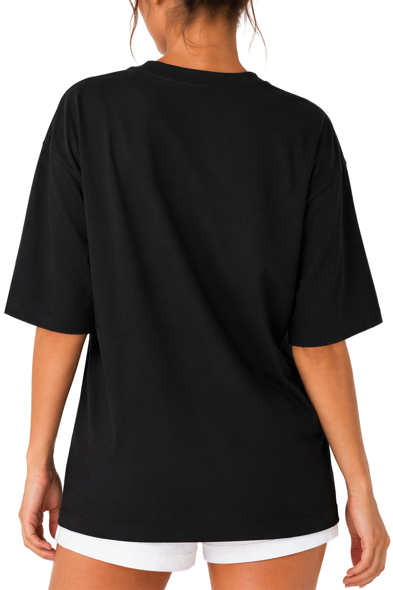 Reichstadt Oversize-Shirt Damen Oversized Kurzarmshirt 25RSW070 in kräftigen Farben