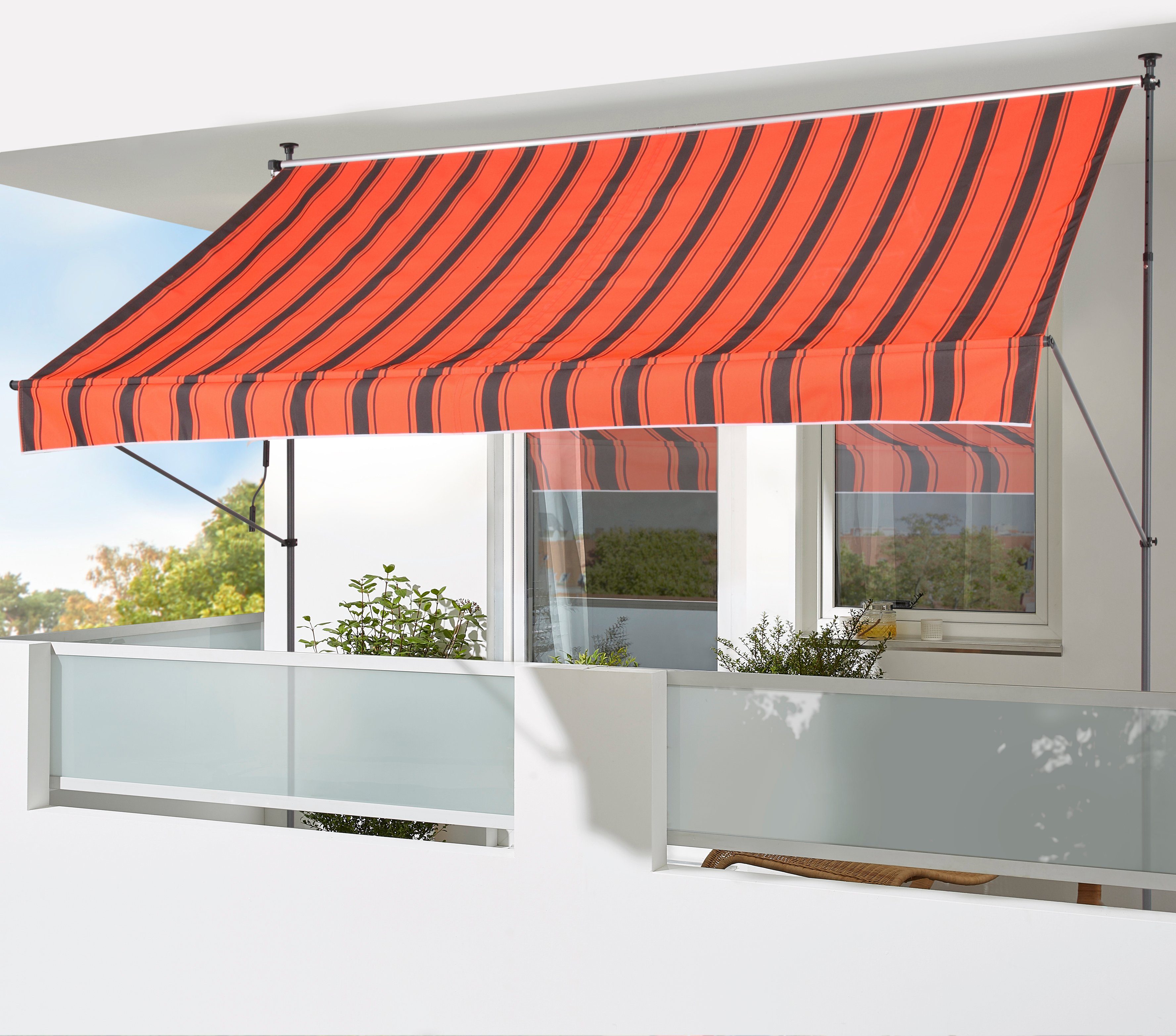 KONIFERA Klemmmarkise Breite/Ausfall: 300/150 cm günstig online kaufen