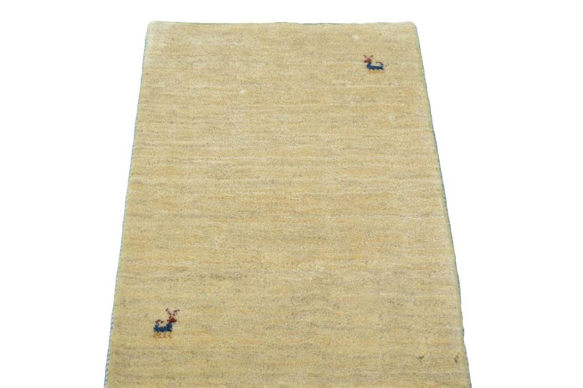 Orientteppich Perser Orientteppich, rechteckig, Gabbeh 64x92 Handgeknüpfter Höhe: 18 Nain mm Moderner Trading