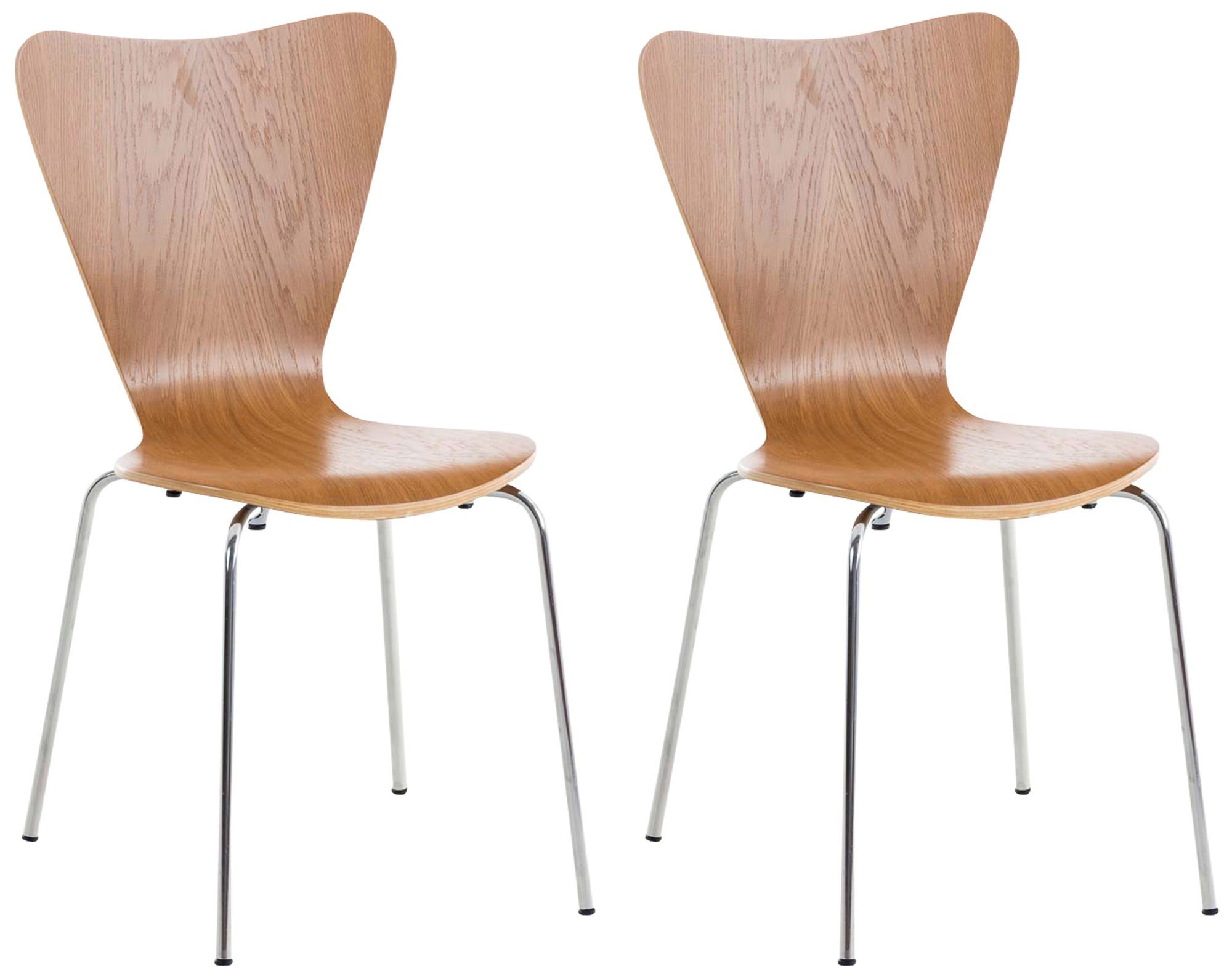 CLP Besucherstuhl Calisto (2er Set), stapelbar günstig online kaufen