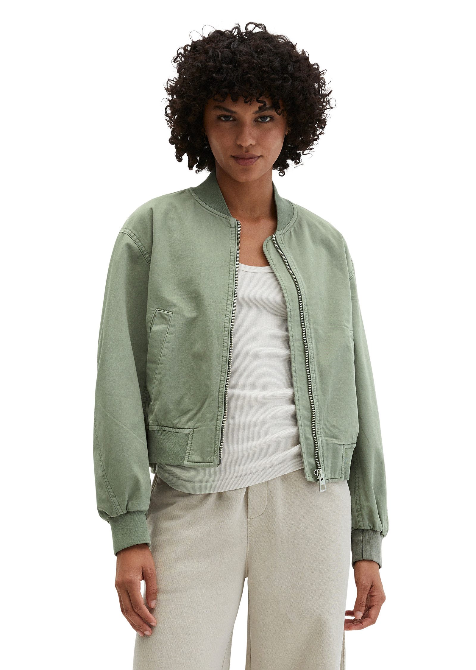 Marc O'Polo Outdoorjacke aus reiner Bio-Baumwolle günstig online kaufen