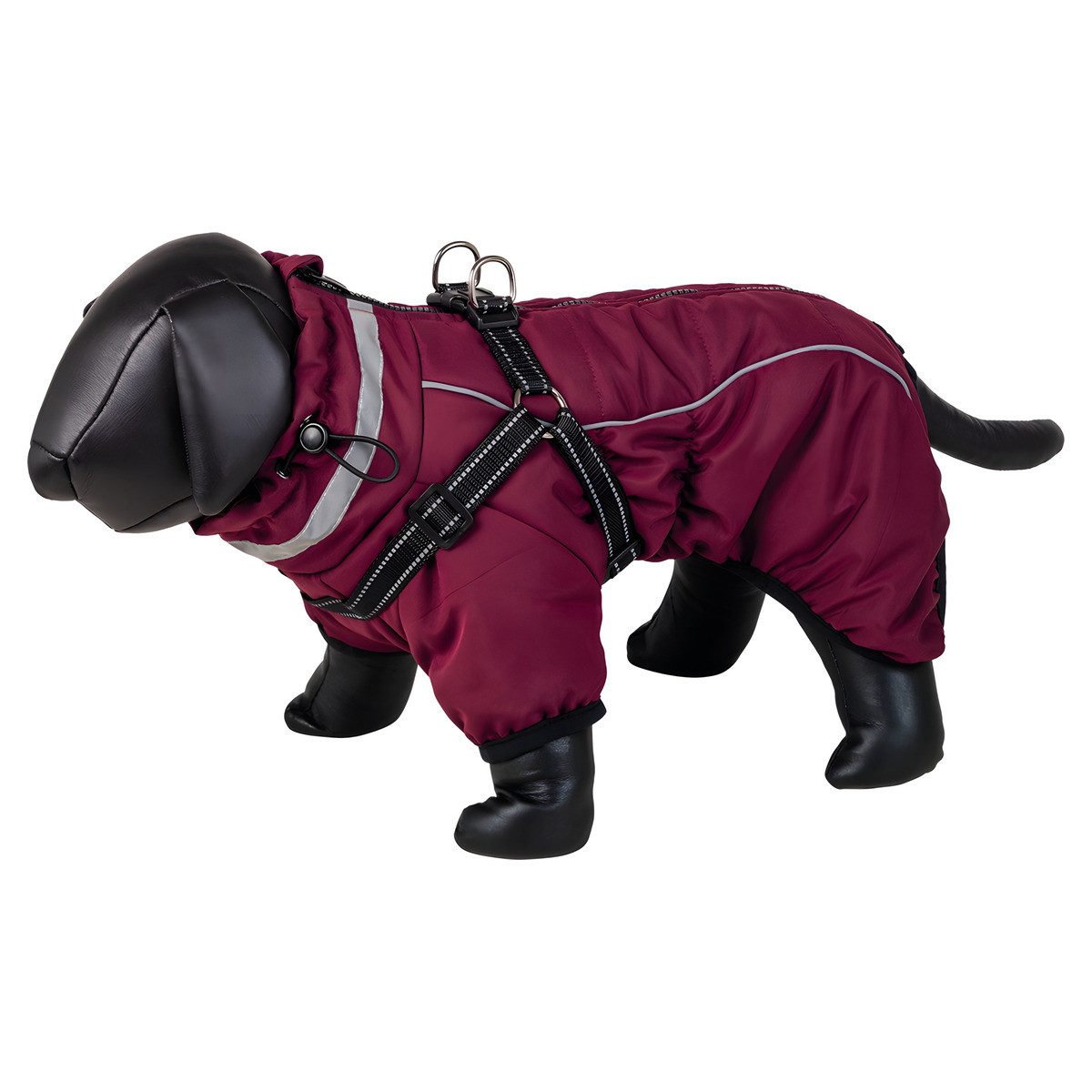 Nobby Hundemantel Hundemantel Elor 2 in 1 bordeaux