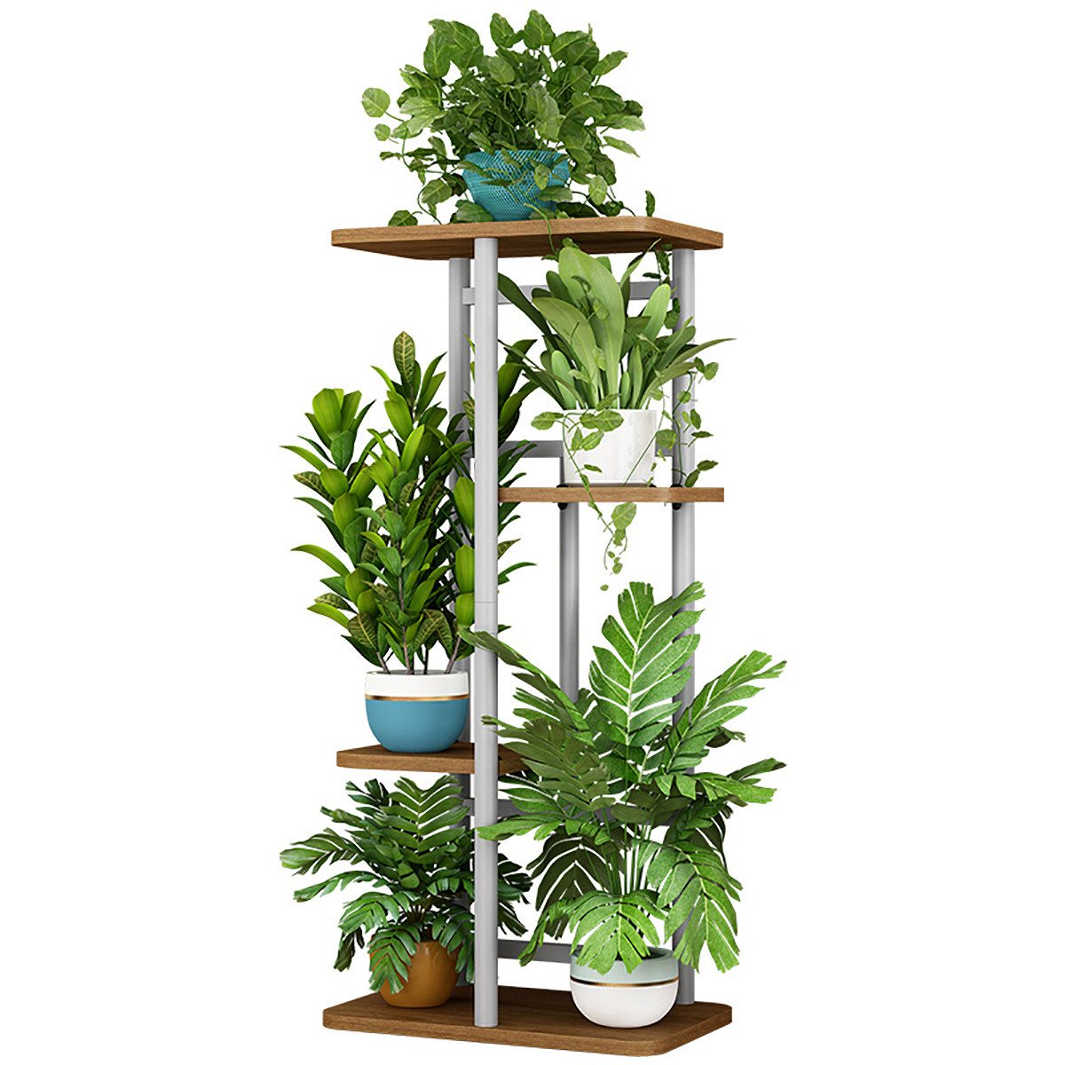 GarveeMore Blumenständer Neu Pflanzenständer Metall Blumenregal günstig online kaufen