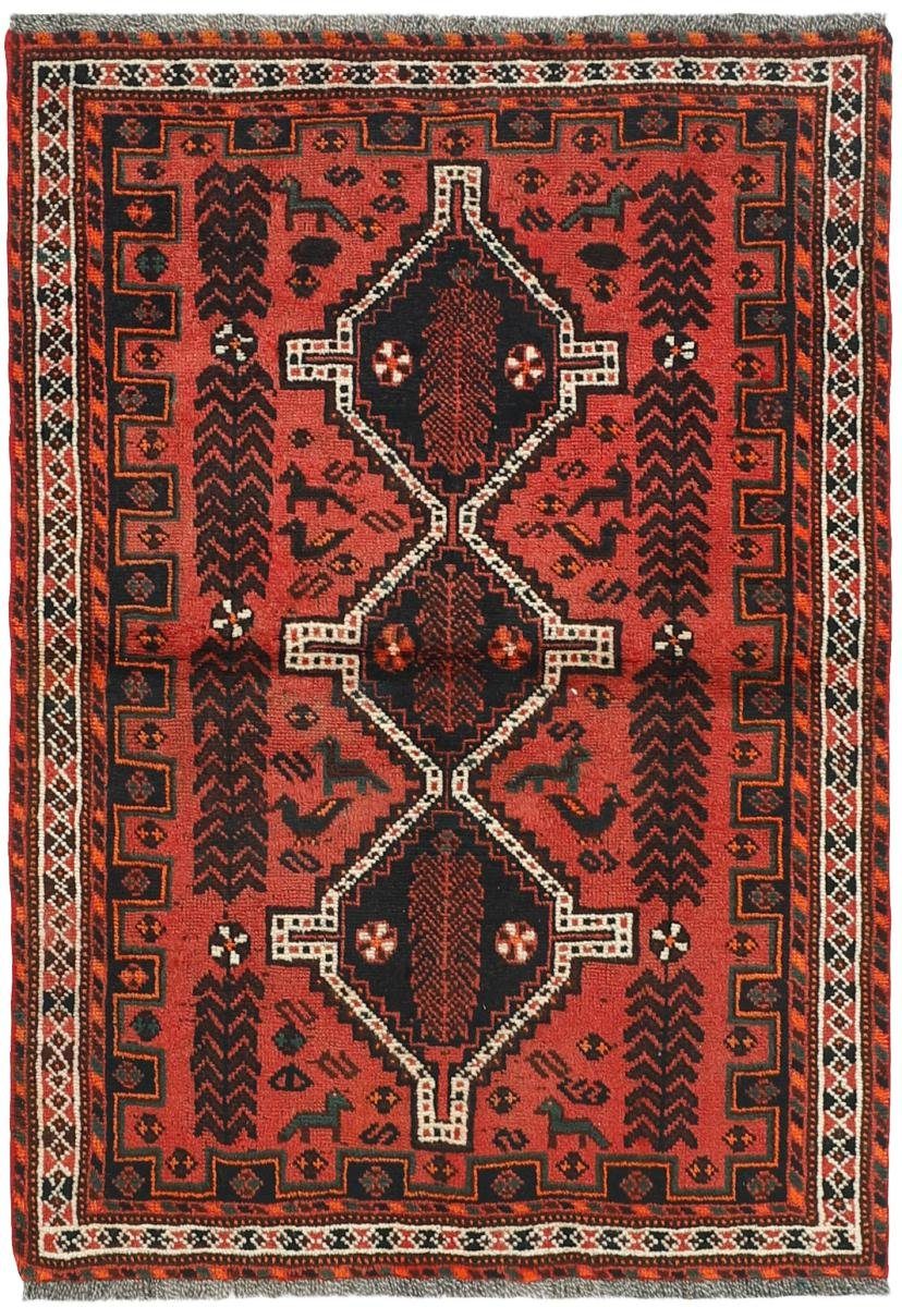 Orientteppich Shiraz Trading, / Perserteppich, rechteckig, 10 Orientteppich 105x147 Höhe: Nain Handgeknüpfter mm