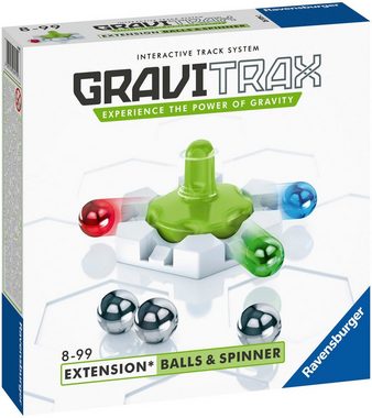 Ravensburger Kugelbahn-Bausatz GraviTrax Balls & Spinner, Made in Europe; FSC® - schützt Wald - weltweit
