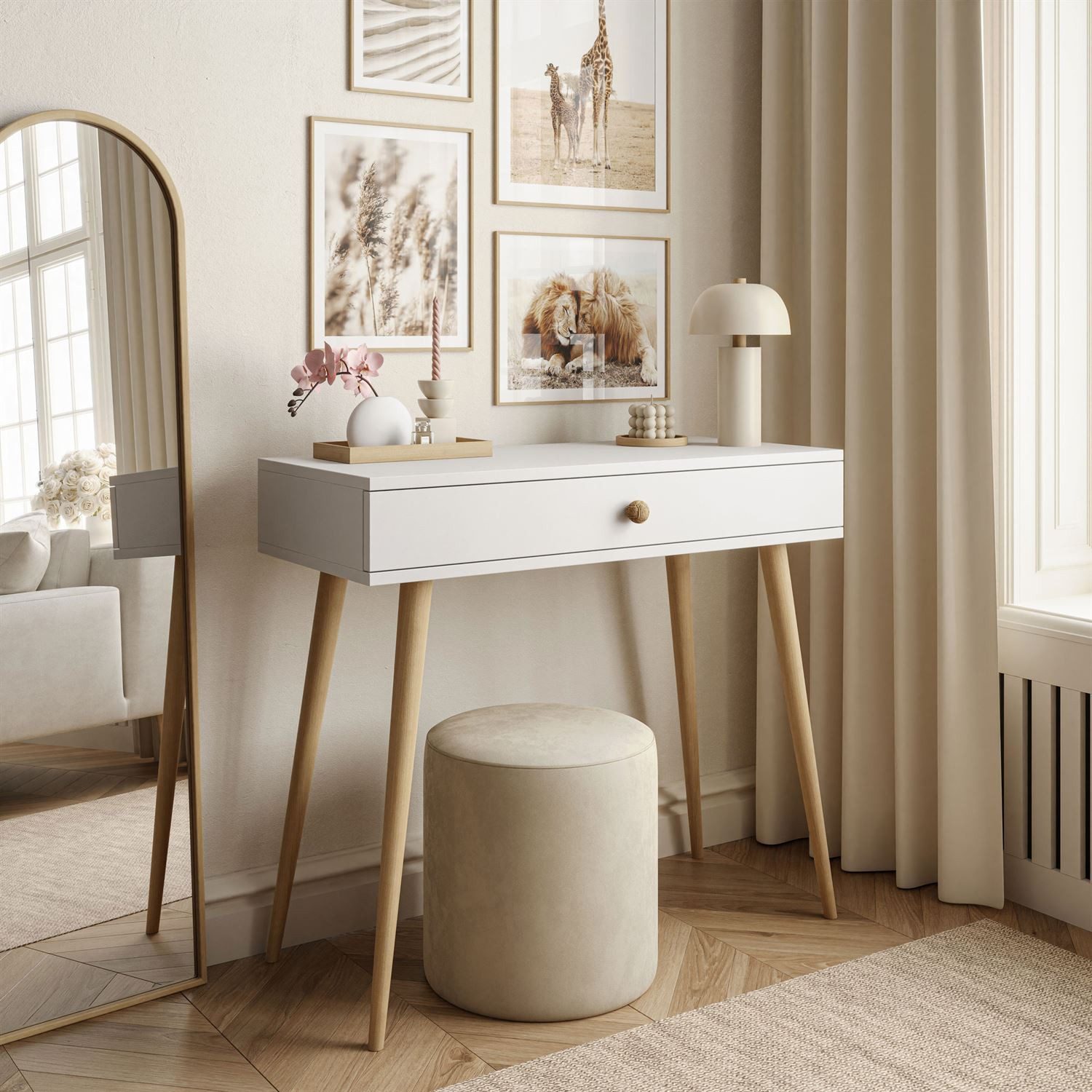 Lookway Konsolentisch HARMONY elegante Konsole im skandinavischen Stil mit günstig online kaufen