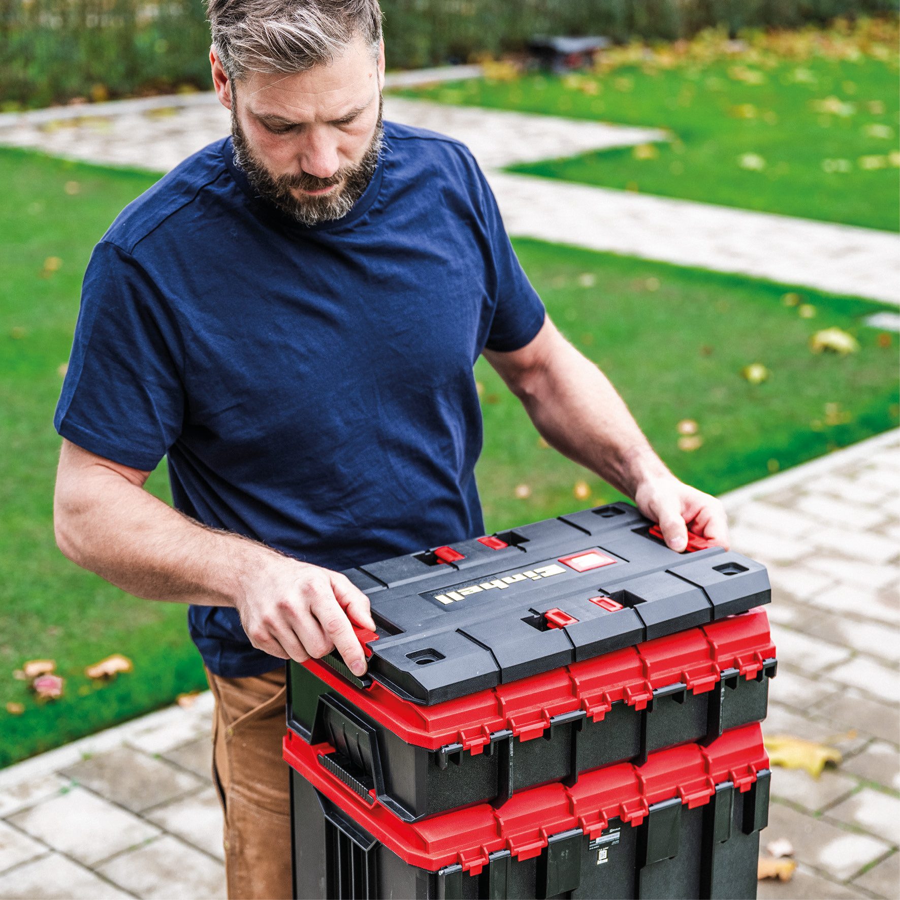 Einhell Werkzeugkoffer E-Case Adapterplatte