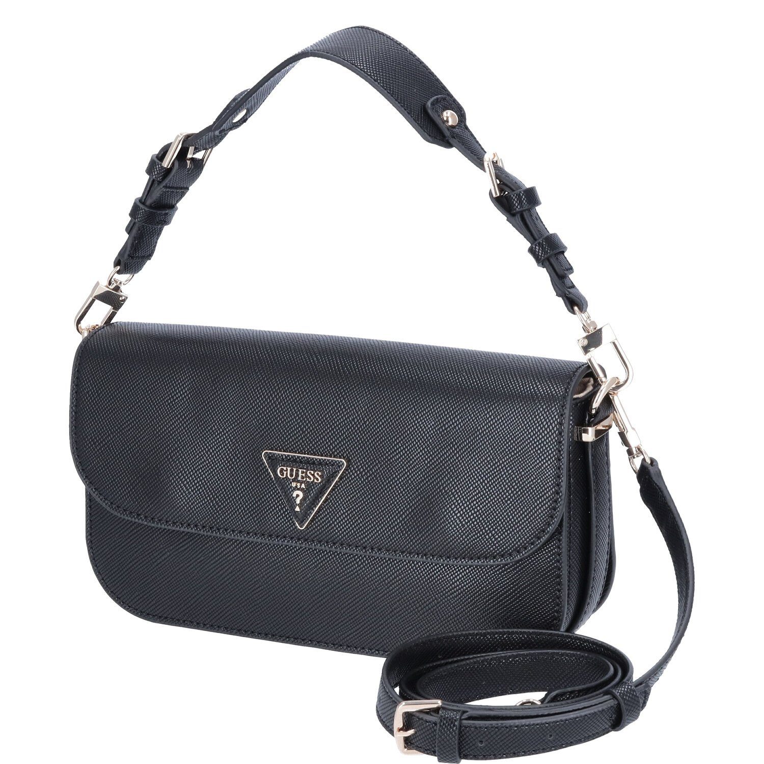 Umhängetasche GUESS Damen Schultertasche Brynlee Black