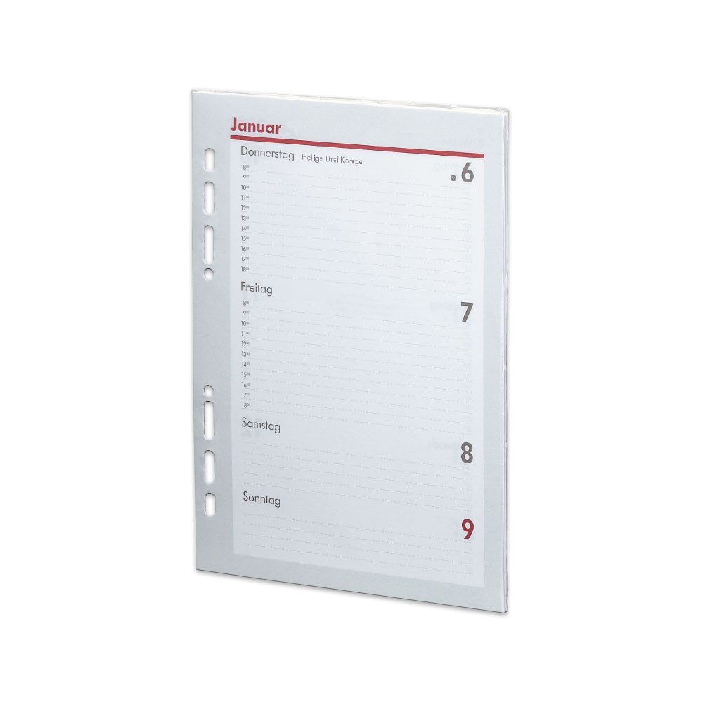 bsb-obpacher Terminkalender BSB Kalendarium Timer ca A5 20,9x14,6cm 1Woche/2Seite 2026 (02-0048)