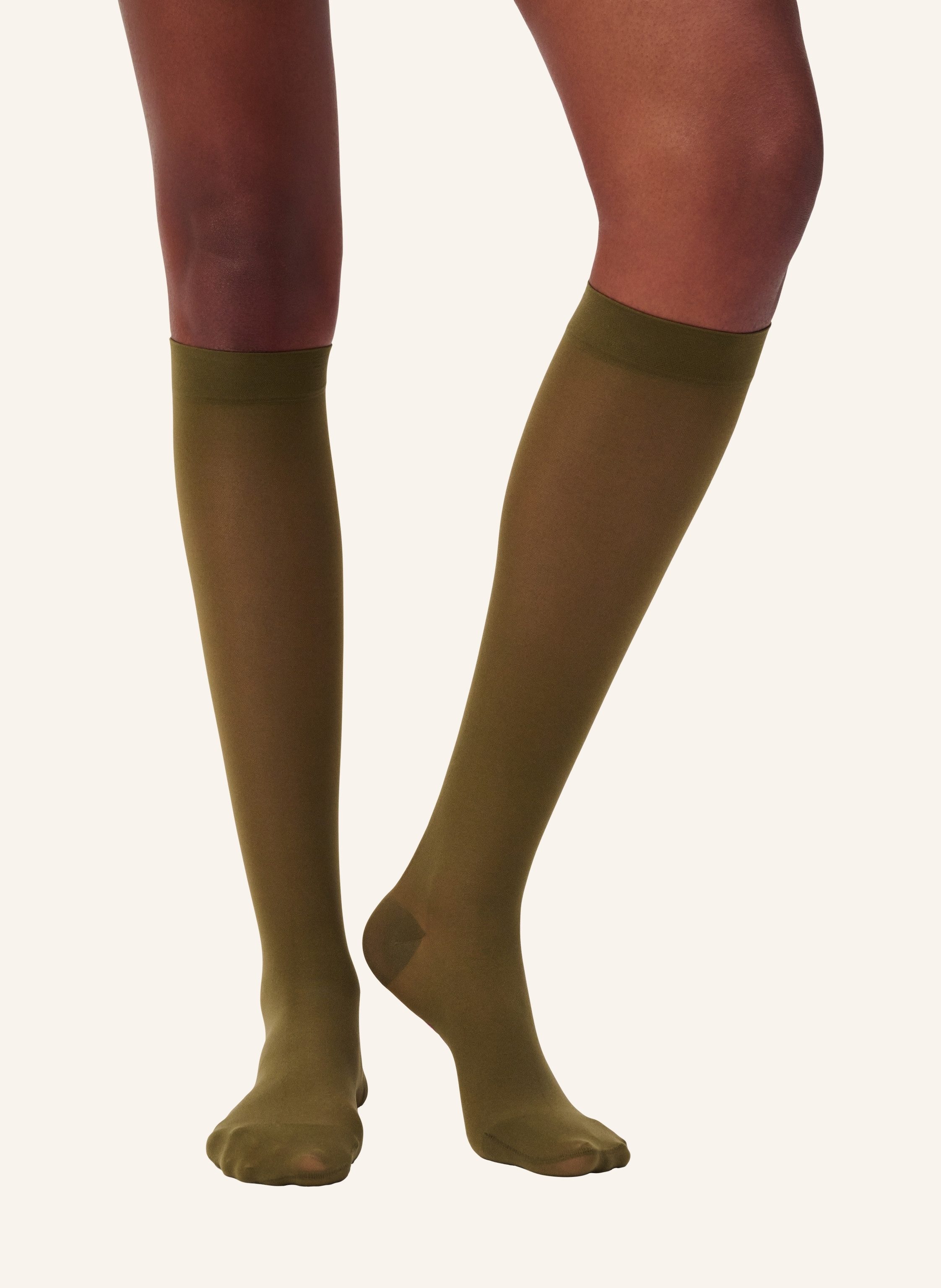 ITEM m6 Kniestrümpfe COMPRESSION TRANSLUCENT 20 CONSCIOUS Graduelle Kompression, druckfreie Bündchen, ultraweich, leichte Beine