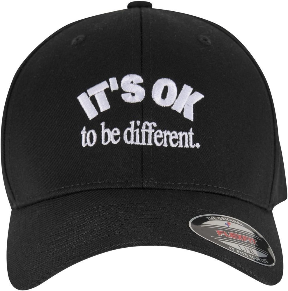Miss Tee Snapback Cap It'S Ok Emb Wooly Combed Cap
