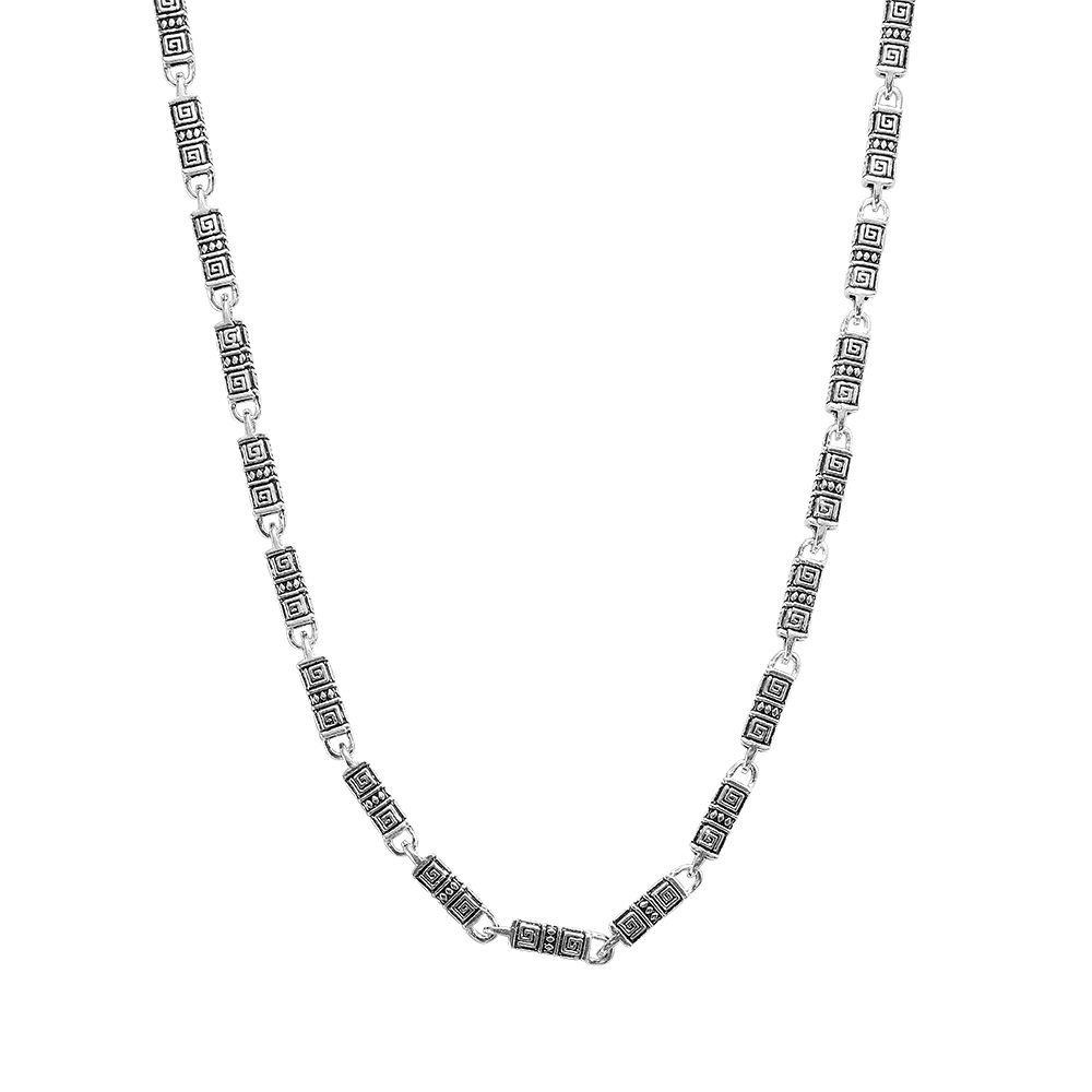 Kette ohne Anhänger Halskette aus 925 Silber 62 cm
