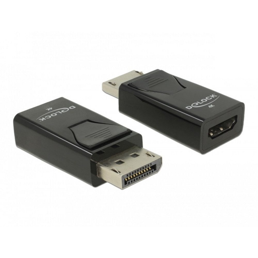 Delock Delock 66234 DisplayPort / HDMI Adapter [1x DisplayPort Stecker - 1x H TV-Adapter, 0.10 cm