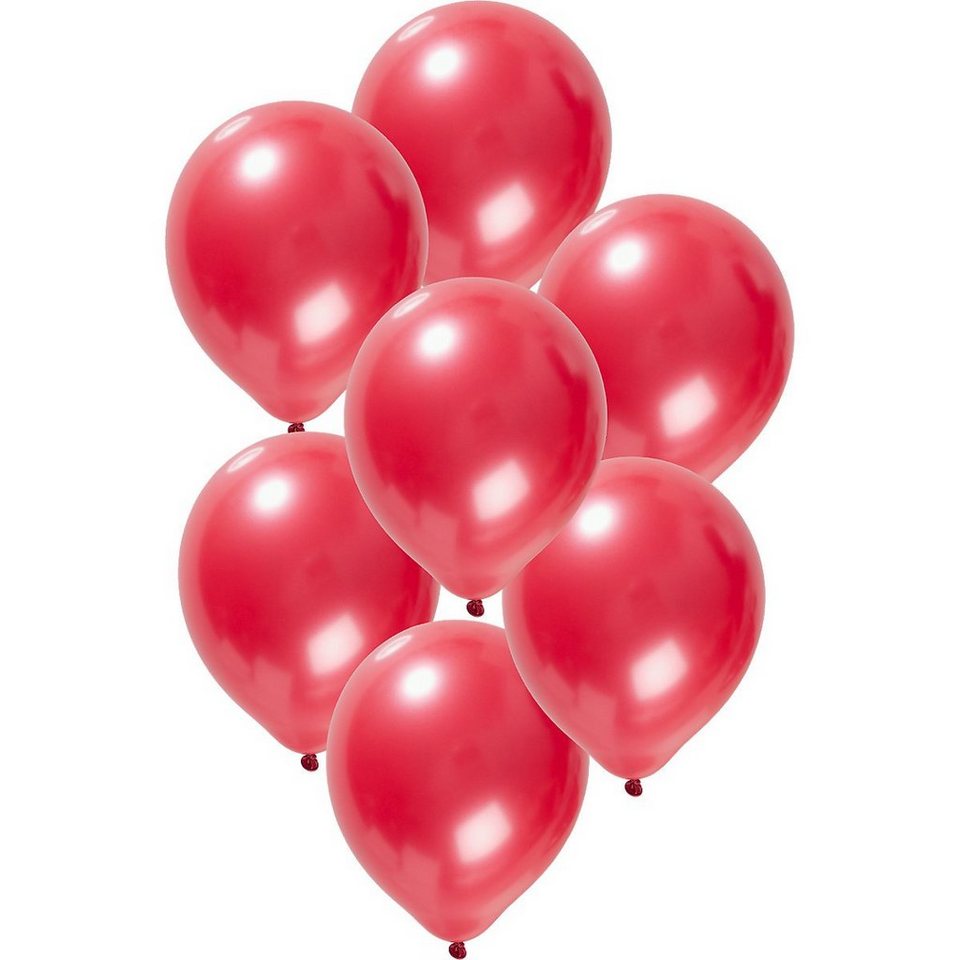 Dekoset Luftballon Girlande rot weiß Party aufblasbare Deko Luftballons Karaloon