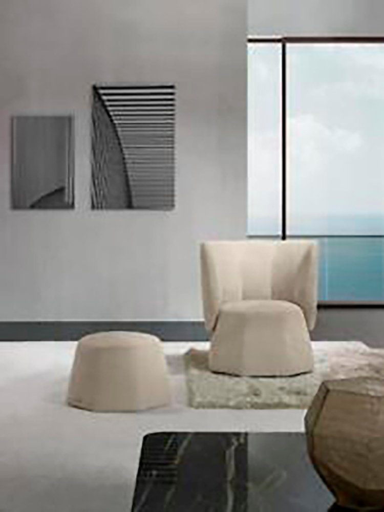 (Sessel), Sessel Sessel Sitz Modern 1 Möbel Luxus Design in JVmoebel Europe Textil Lehn Made Einsitzer
