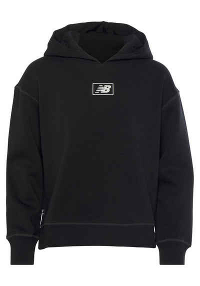 New Balance Kapuzensweatshirt Essentials Brushed Back Fleece Hood