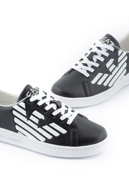 Emporio Armani Emporio Armani Sneaker schwarz/ weiß Adler Sneaker