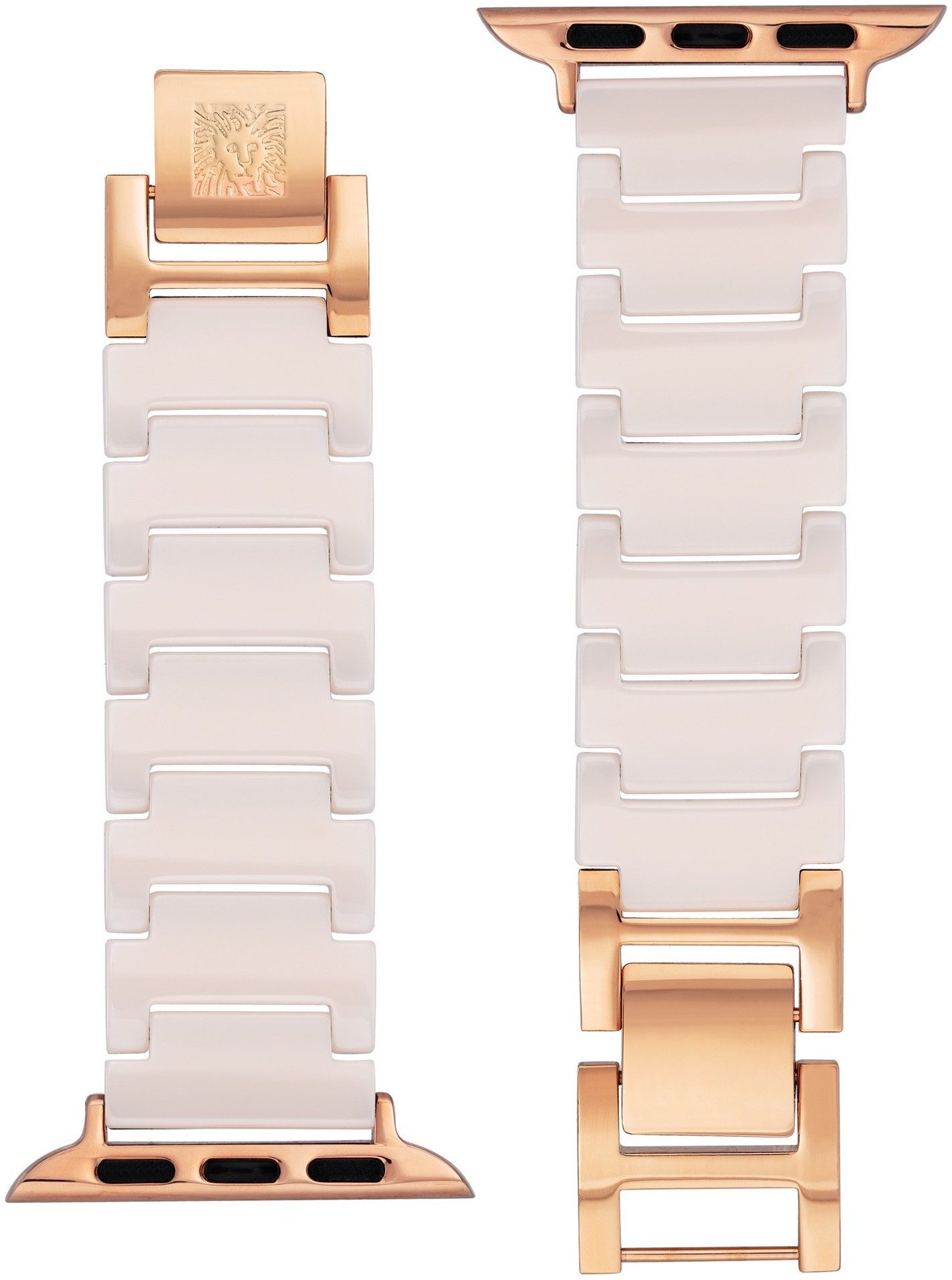 ANNE KLEIN Smartwatch-Armband Keramik-Tasche für Apple Watch 38/40/41 mm - Rosa WK/1011RGBH