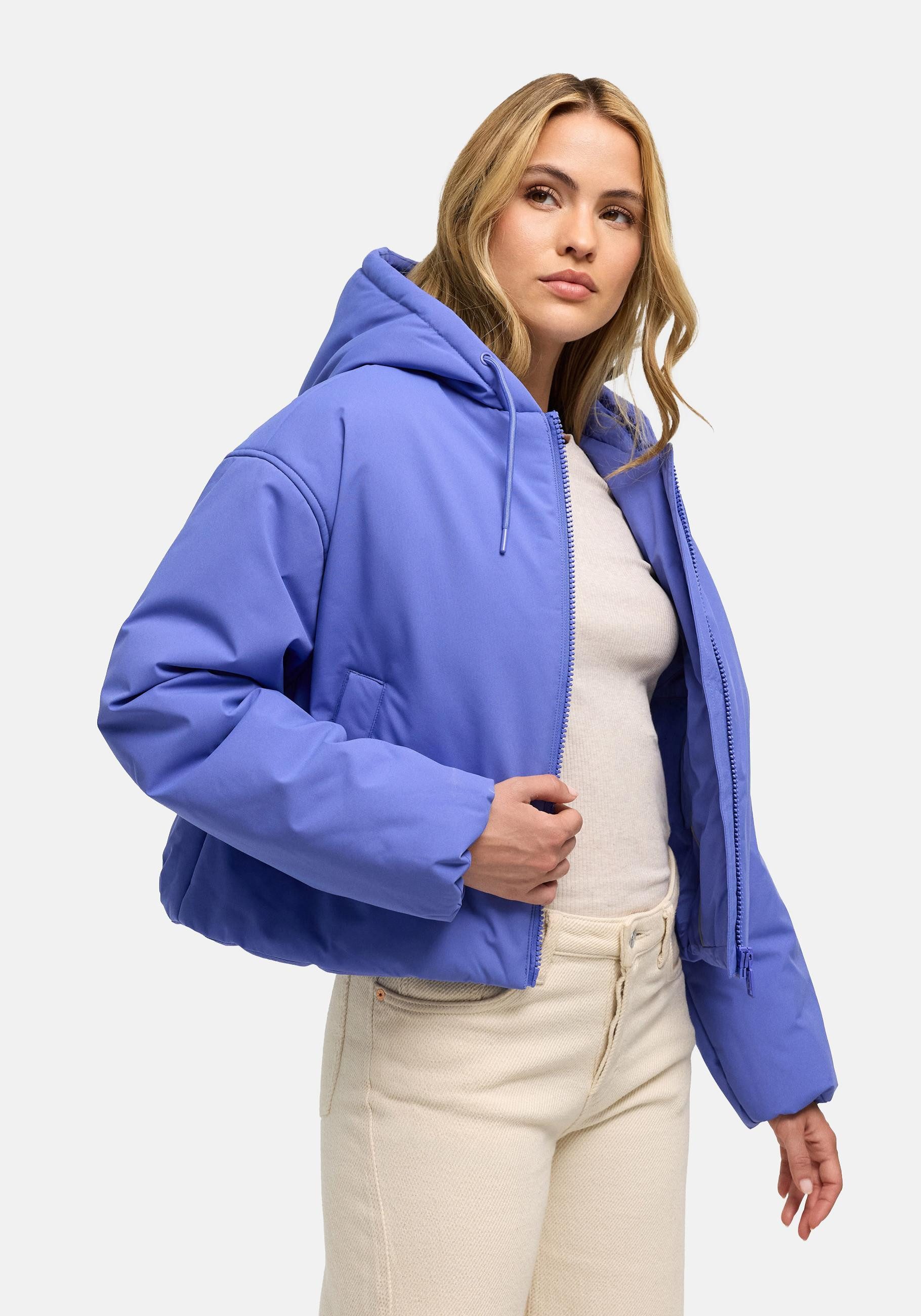 Navahoo Winterjacke Biscuitaa 14 Kurze warme Damenjacke