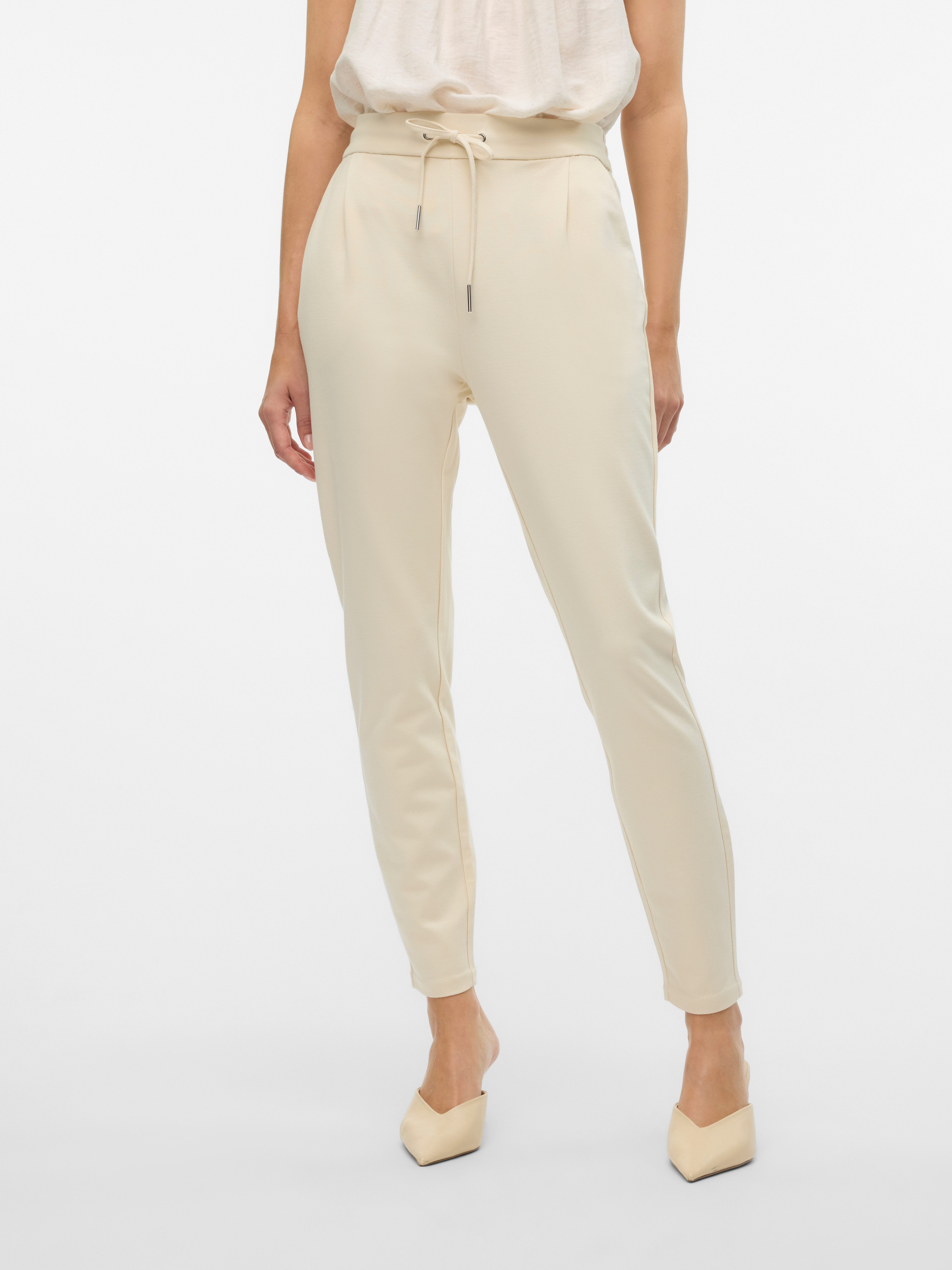 Vero Moda Jogger Pants VMEVA MR LOOSE STRING PANT GA NOOS hinten mit elastischem Bündchen