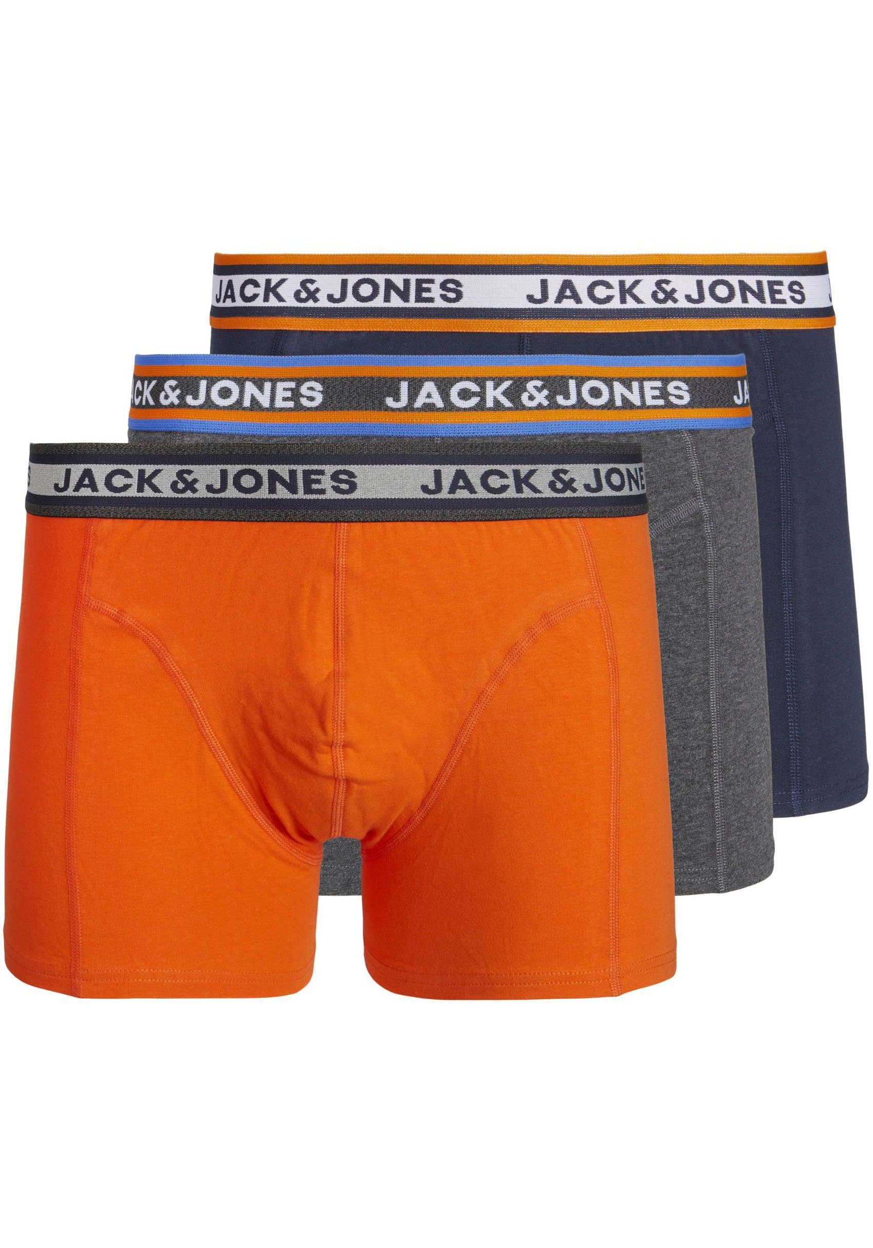 Jack & Jones Trunk JACMYLE TRUNKS 3 PACK NOOS (Packung, 3-St) navy blazer / dgm / exub | 