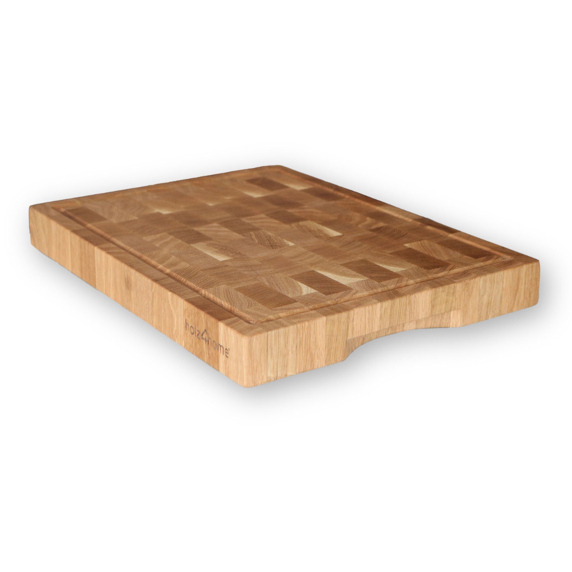 30 aus I Stirnholz Hackbrett x x Premium Eiche cm 40 holz4home Schneidebrett Schneidebrett I 4