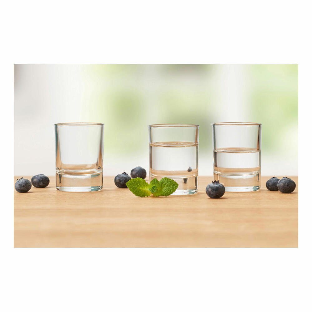 montana-Glas Gläser-Set :gala Stamper 3er Set 40 ml, Glas