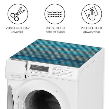matches21 HOME & HOBBY Antirutschmatte Waschmaschinenauflage Verlauf bunt rutschfest 65 x 60 cm, Waschmaschinenabdeckung als Abdeckung für Waschmaschine und Trockner