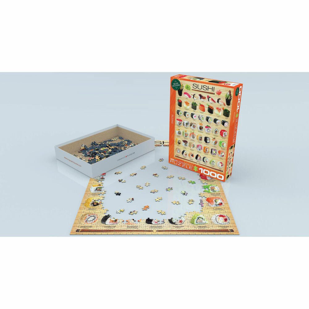 EUROGRAPHICS Puzzle Sushi, 1000 Puzzleteile