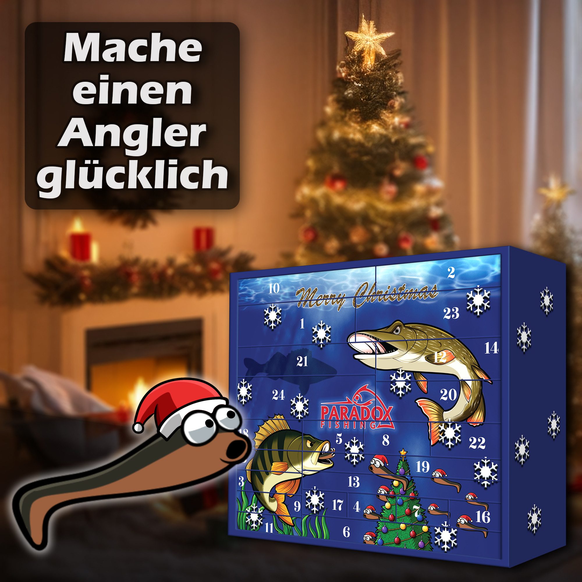 Paradox Fishing Adventskalender Raubfisch Angel Adventskalender, 6 Produktneuheiten und 5 exklusive limitierte Sonderfarben – Bild 4 von 5
