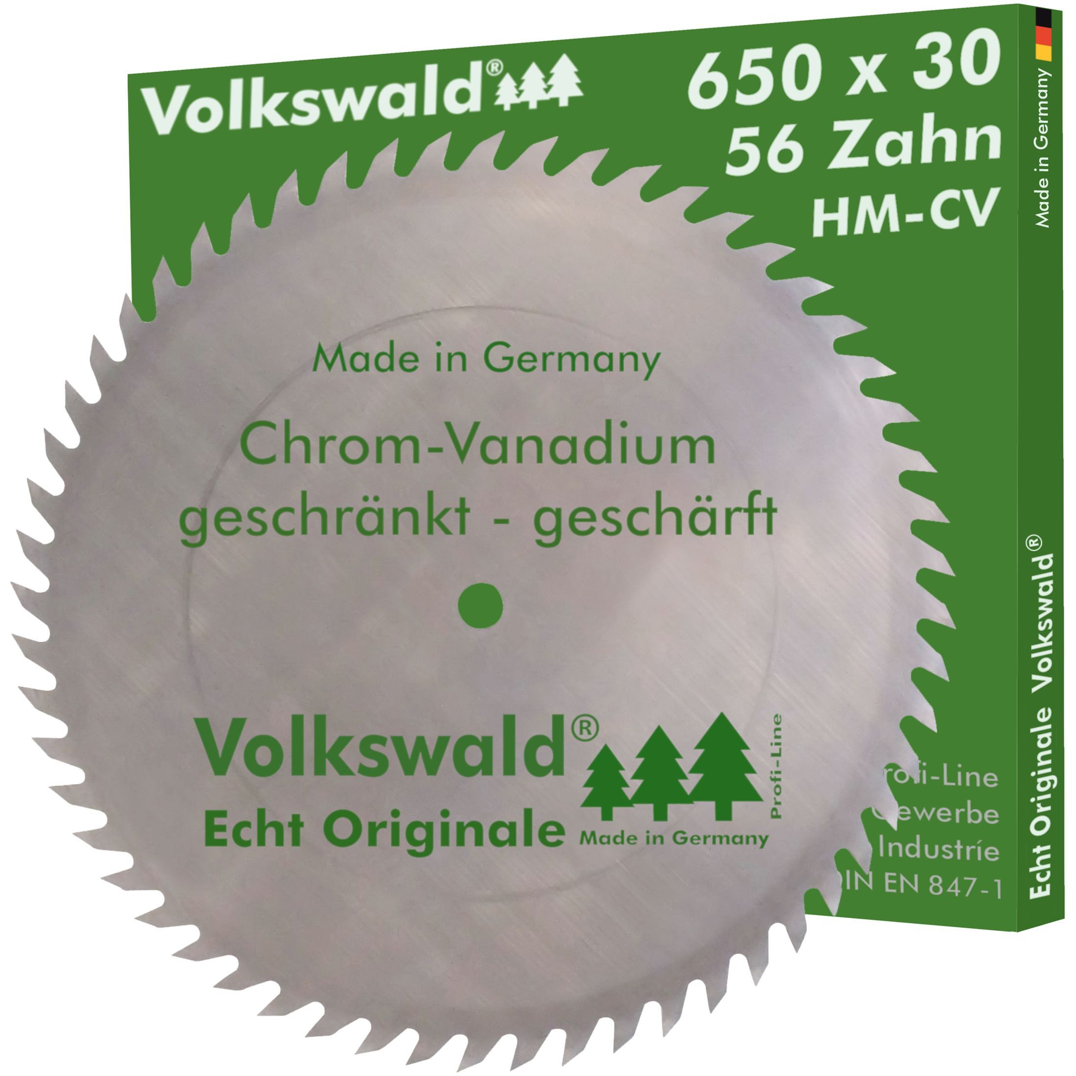 Volkswald Sägeblatt Volkswald® Sägeblatt CV 650 x 30 mm Z= 56