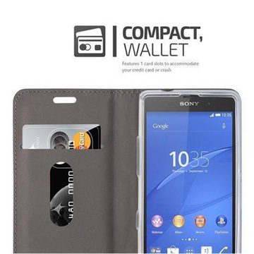 Cadorabo Handyhülle Sony Xperia Z2 COMPACT Sony Xperia Z2 COMPACT, Klappbare Handy Schutzhülle - Hülle - mit Standfunktion und Kartenfach