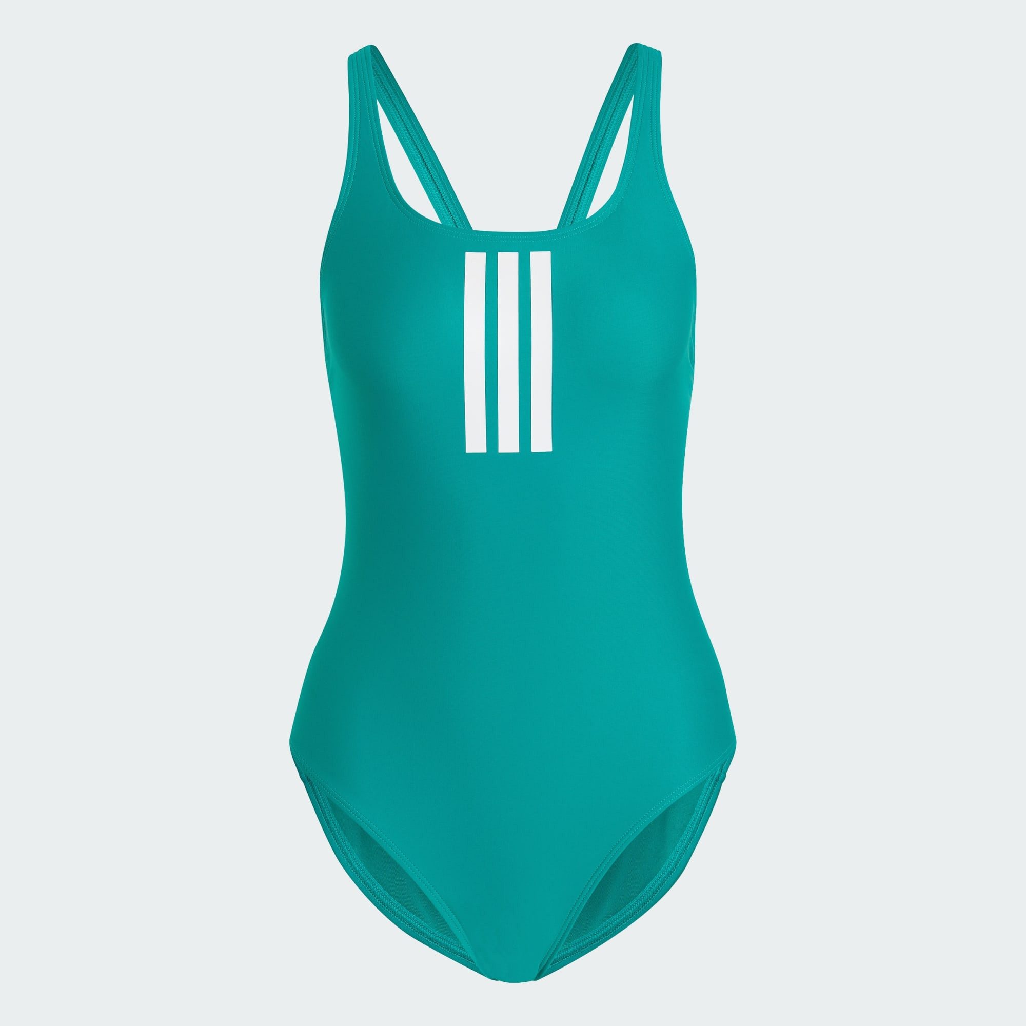 adidas Performance Badeanzug 3-STREIFEN V-BACK BADEANZUG (1-St)