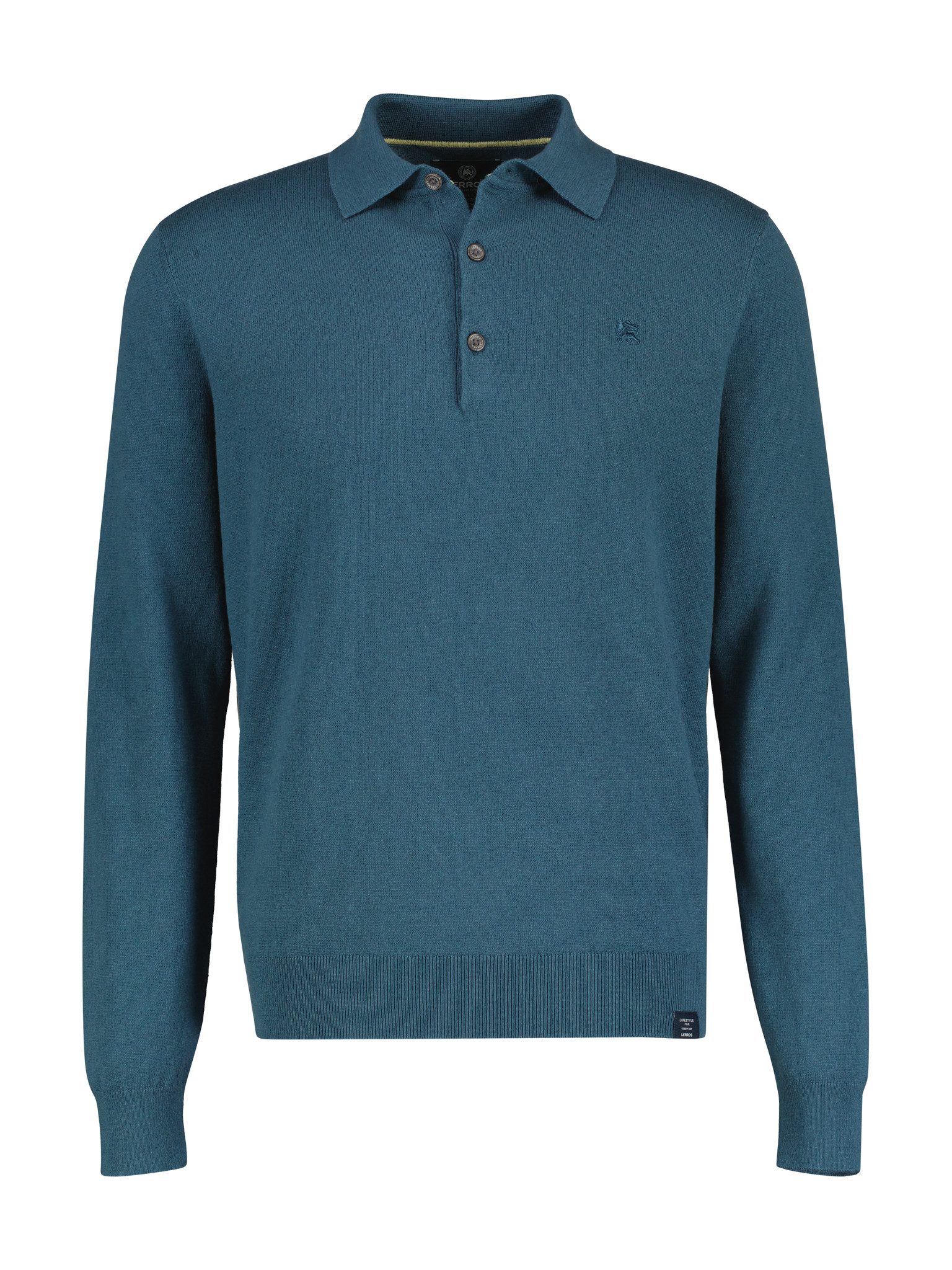 Langarm-Poloshirt