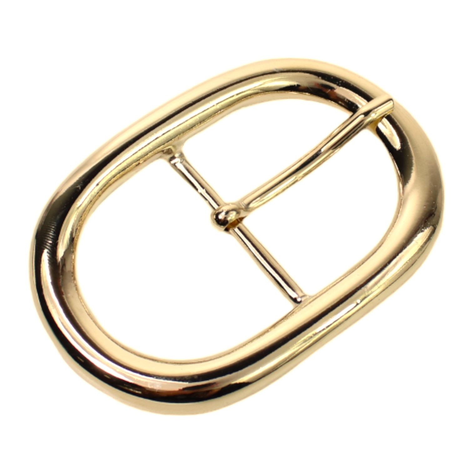 FRONHOFER Gürtelschnalle (1-St) Breite 4 cm, Material: vergoldetes Metall, klassischer Stil