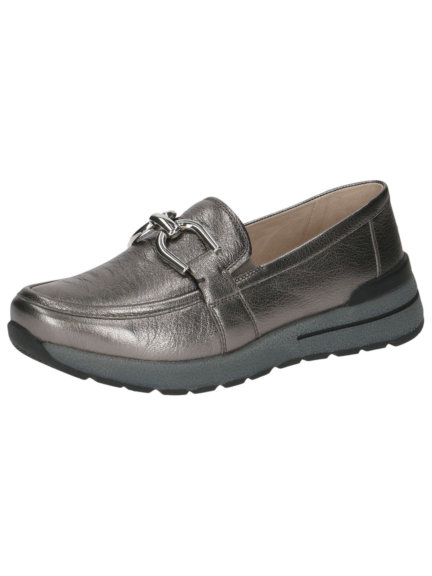 Caprice CAP BlueGrip, CAP Comfort aus Leder kein Absatz Slipper CAP BlueGrip