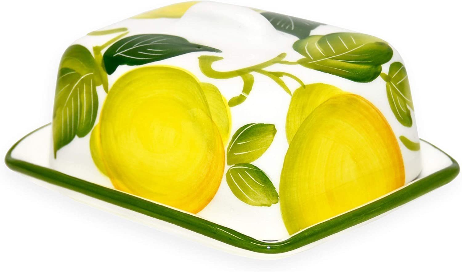 9 (1-tlg., Butterdose Lashuma Zitrone, oder cm), Behälter 12 x 125 Magarine Butter g für Keramik,