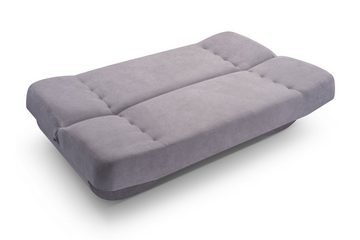 MOEBLO Schlafsofa Pafos, Sofa Kippsofa Klappsofa Clic-Clack, mit Schlaffunktion, mit Bettkasten