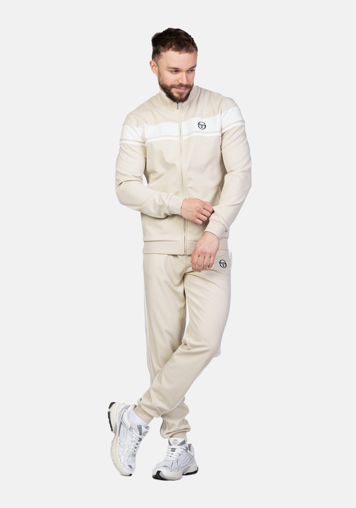 Sergio Tacchini Trainingsjacke DAMARINDO TRACK TOP Herren Trainingsjacke Herren, leichte Jacke, Retro, Sportjacke, Outdoor, Sale