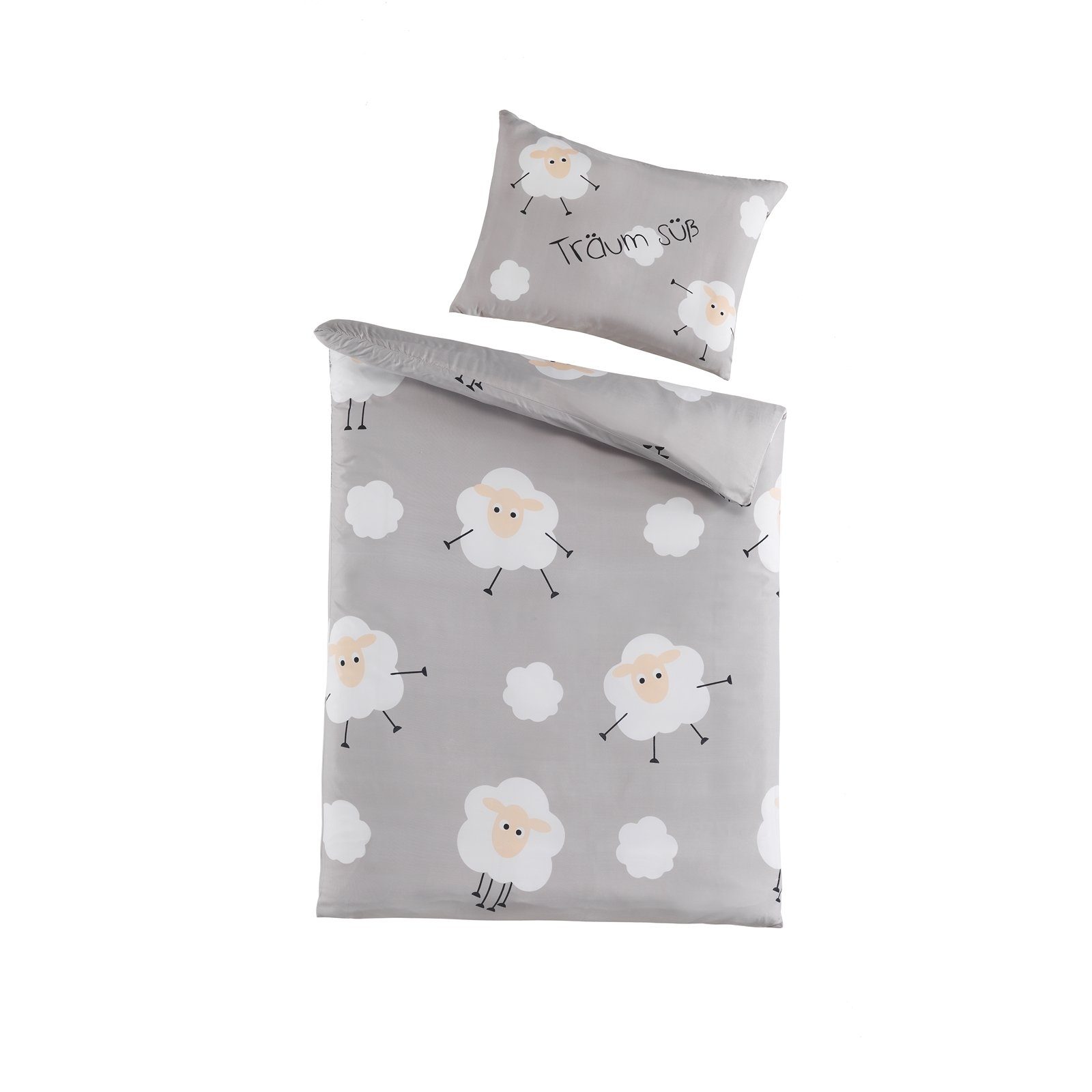 HTI-Living Kinderbettwäsche Baby Mikrofaserbettwäsche 100x135 2 günstig online kaufen