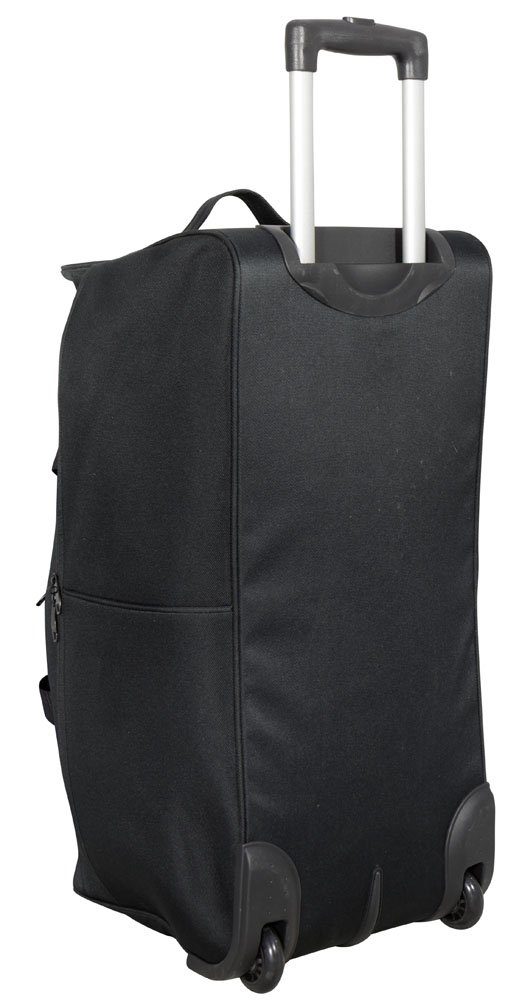 Trendyshop365 Reisetasche leichte (Trolley, Trolleygriff Liter, und für Herren), Brooklyn Rollen 65x35x30cm, 2 und Tasche 70 schwarz mit Damen XL