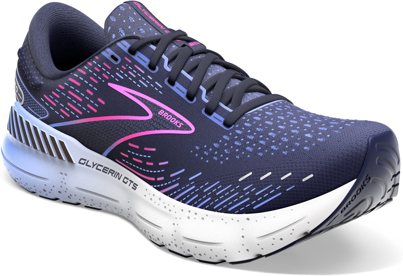 460 Glycerin Peacoat/Blue/Pink Brooks 20 Laufschuh GTS