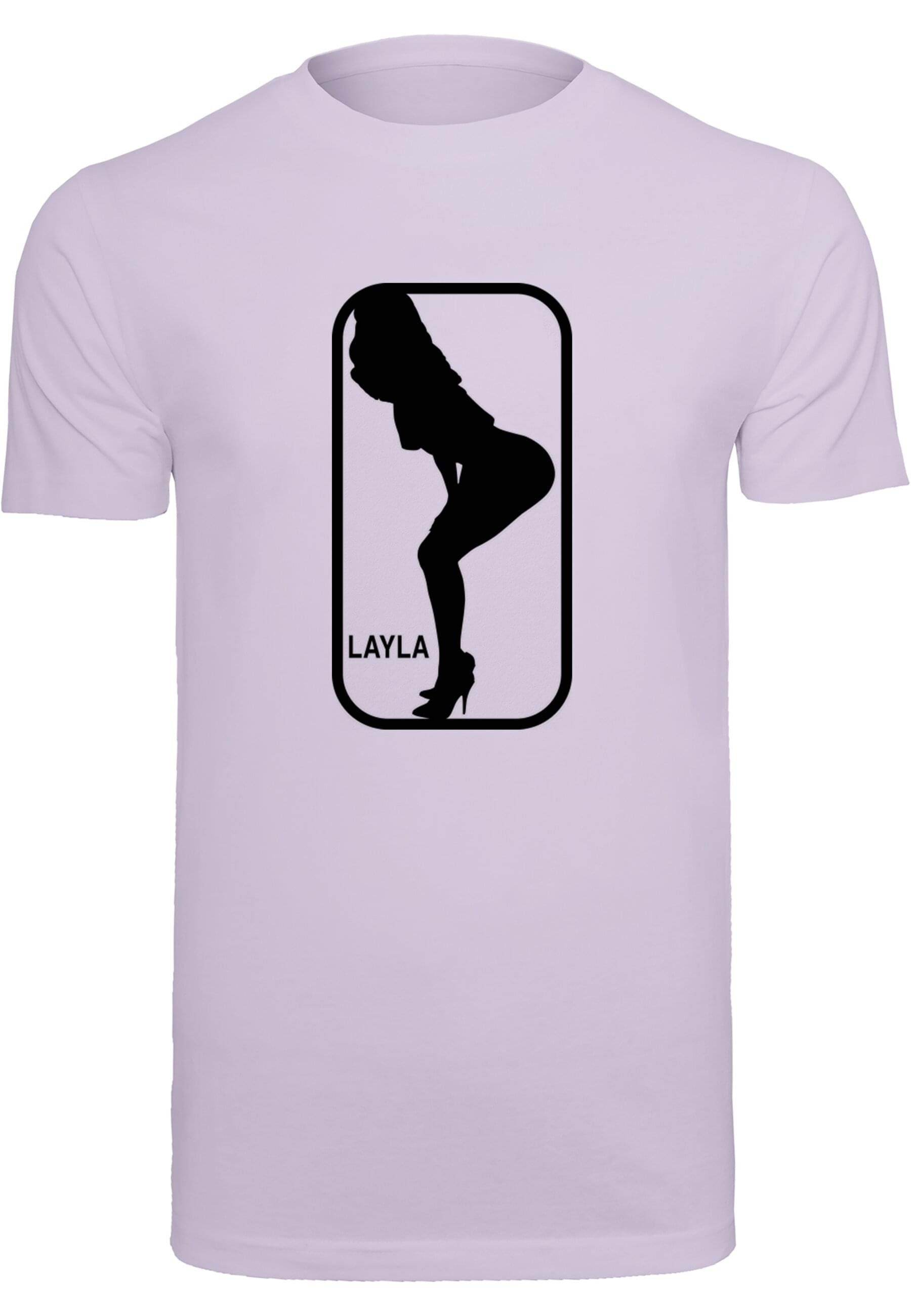 Merchcode T-Shirt Herren Layla Dance T-Shirt lilac (1-tlg)